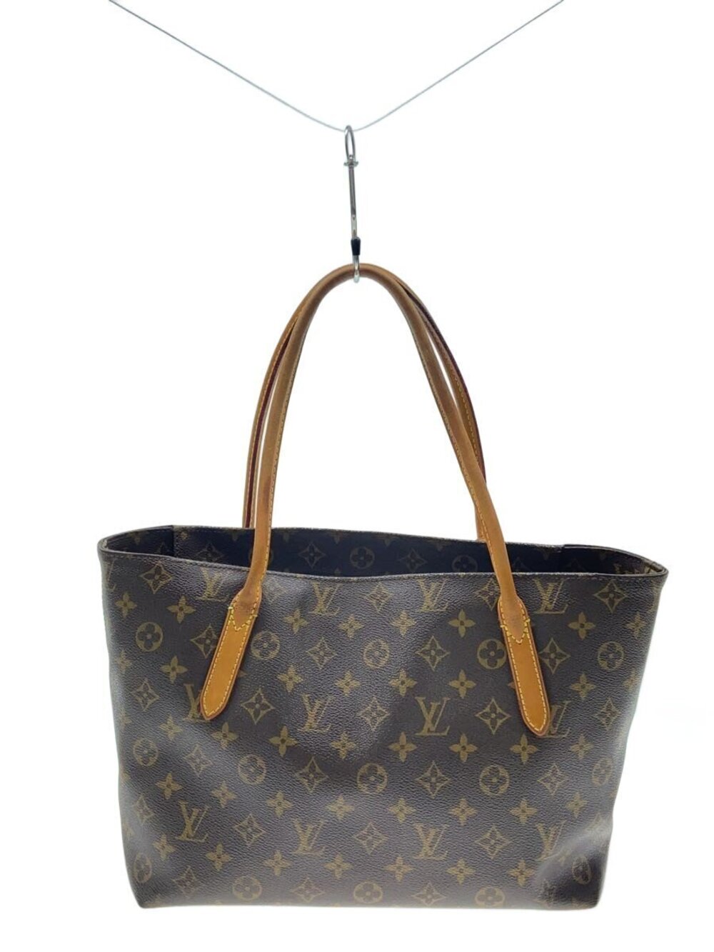 LOUIS VUITTON Raspberry Tote Bag Brown